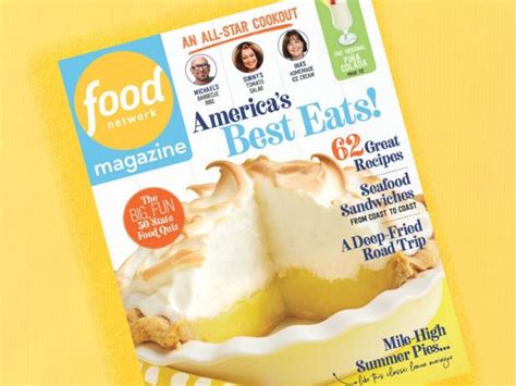 Food Network Magazine: July/August 2022 Recipe Index.